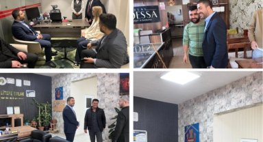 AK Parti Karaköprü'de Sahada Yoğun Çalışma: Başkan Çelik Esnafla Buluştu