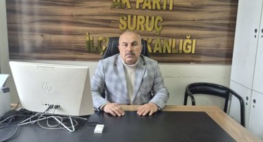 AK Parti Suruç İlçe Başkanlığı Bina Nöbetçisi Murat Günhan Tanıtıldı
