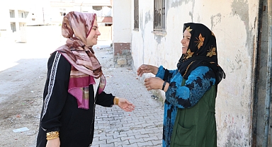 Akçakale’de Muhtar Ayşenur Ayhan’dan Yoğun Saha Mesaisi