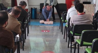 Akçakale Devlet Hastanesi'nden Personele İlk Yardım Eğitimi