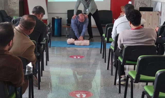 Akçakale Devlet Hastanesi'nden Personele İlk Yardım Eğitimi