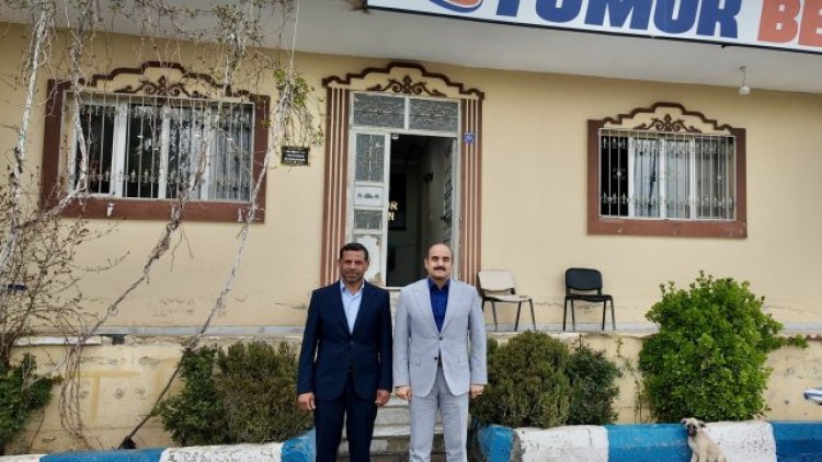 Akçakale Kaymakamı Altınöz'den Beton Firması ve Tarım Kredi Kooperatiflerine Ziyaret