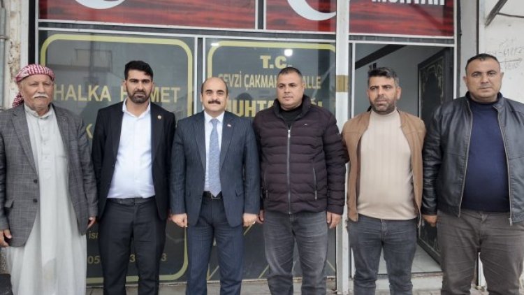 Akçakale Kaymakamı Altınöz'den Mahalle Sakinleriyle Hizmet ve Talep Toplantısı