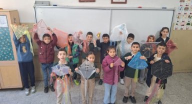 Akşemsettin İlkokulu'nda Değerler Uçurtmalarla Gökyüzüne Yükseldi