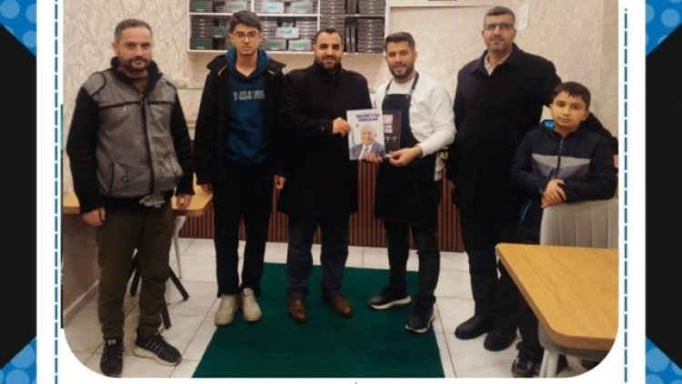 Anadolu Gençlik Derneği Halfeti Temsilciliği'nden Yeni İş Yerine Ziyaret