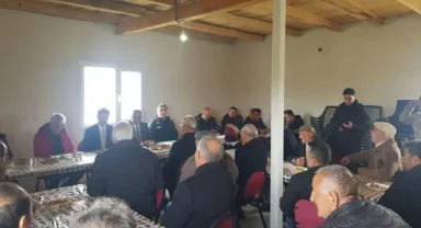 Aşağı Çıyrıklı Köyü'nde "yeniden Yerleşim Ve Kamulaştırma" Toplantısı gerçekleştirildi