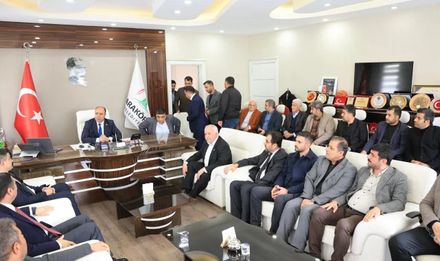 Başkan Nihat Çiftçi'den İmar Değişikliğine İtiraz Eden Heyetle Toplantı