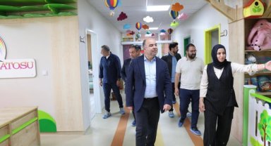 Başkan Nihat Çiftçi'den Renkler Şatosu Anaokulu'na Ziyaret