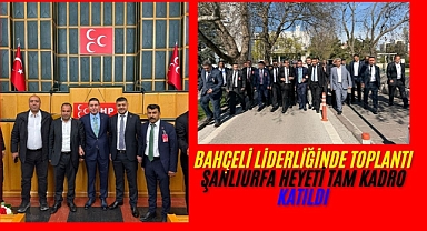 Başkan Özyavuz Ve İl Teşkilatı MHP Grup Toplantısına Katıldı