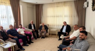 Birecik Belediyesi Başkan Yardımcısı Sakıp Yaşar, Zabıta Personeli Yılmaz Karasevda'yı Ziyaret Etti