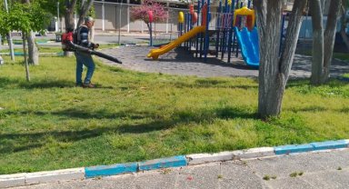 Birecik'te Parklar Yeniden Hayat Buluyor: Bakım ve Güzelleştirme Çalışmaları Sürüyor