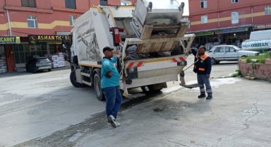 Birecik'te Temizlik Ekipleri Çevre Sağlığı İçin Çalışıyor