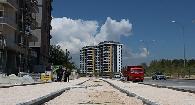 Bisiklet Yolunda Çalışmalar Devam Ediyor