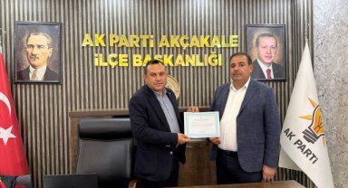 Büyüktokaç Mahalle Muhtarı İbrahim Aktaş AK Parti'ye Katıldı