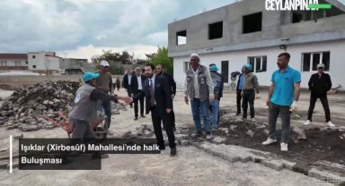 Ceylanpınar Belediyesi Kırsal Mahallelerde Hizmet Ağını Genişletiyor