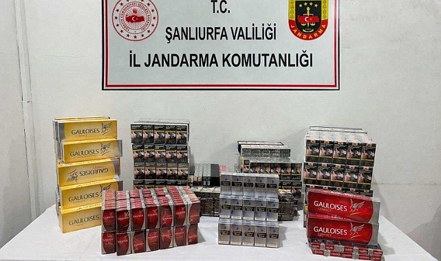 Ceylanpınar ve Viranşehir’de Kaçak Tütün ve Alkol Operasyonu