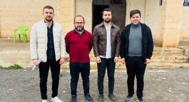 Ceylanpınar'da Aile Sağlığı Birimi Aşağı Karataş Köyü'nü Ziyaret Etti