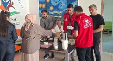 Ceylanpınar'da Gençlere Yönelik 'Gönülden Bir Kase' Projesi Devam Ediyor