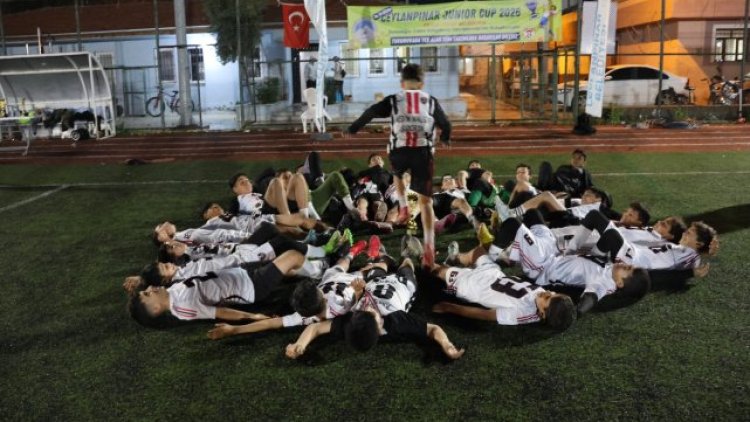 Ceylanpınar'da Junior Cup 2026 Futbol Şöleni Sona Erdi