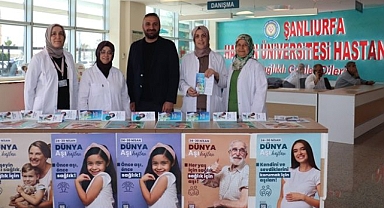 Dünya Aşı Haftası’nda Harran Üniversitesi Hastanesi’nden Farkındalık Etkinliği