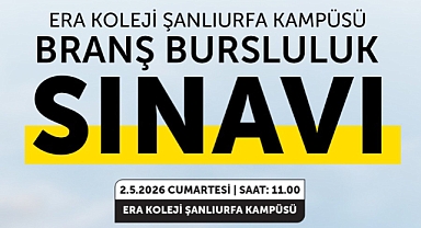 ERA Koleji Şanlıurfa Kampüsü’nden Branş Bazlı Bursluluk Sınavı