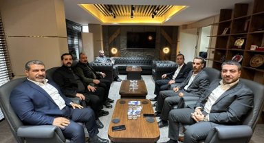 Eski İl Başkanı Delioğlu, AK Parti Karaköprü Başkanı Çelik'i Ziyaret Etti