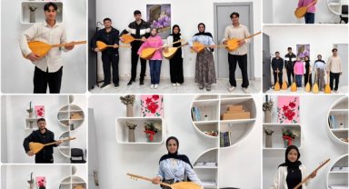 Eyyübiye Belediye Başkanı Mehmet Kuş'tan Gençlere Bağlama Hediyesi