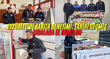 Eyyübiye Zabıtası Denetimlerini Sürdürüyor