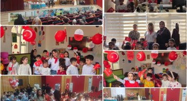 Eyyübiye'de 23 Nisan Ulusal Egemenlik ve Çocuk Bayramı Coşkusu