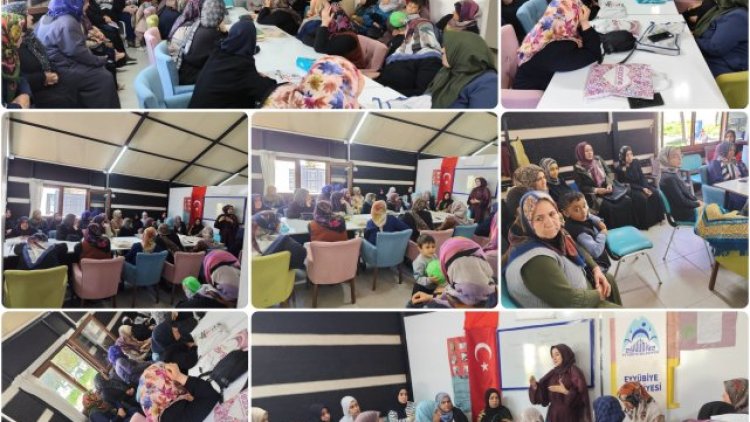 Eyyubiye'de Aile ve Çocuk İlişkileri Konulu Eğitim Düzenlendi