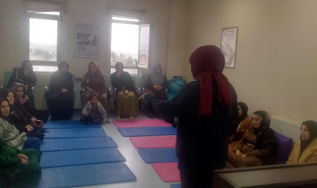 Eyyübiye'de Gebe Okulu Eğitimleri ve Kanser Haftası Etkinlikleri Düzenlendi
