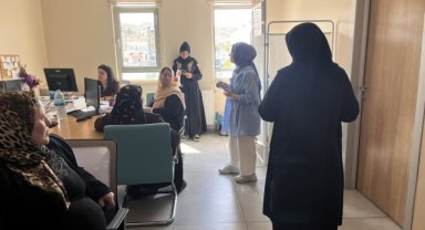 Eyyübiye'de Kadınlara Dünya Aşı Haftası Kapsamında Eğitim Verildi