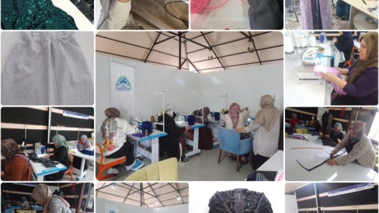 Eyyübiye'de Kadınlara Yönelik Dikiş, Nakış ve Örgü Kursları Yoğun İlgi Görüyor