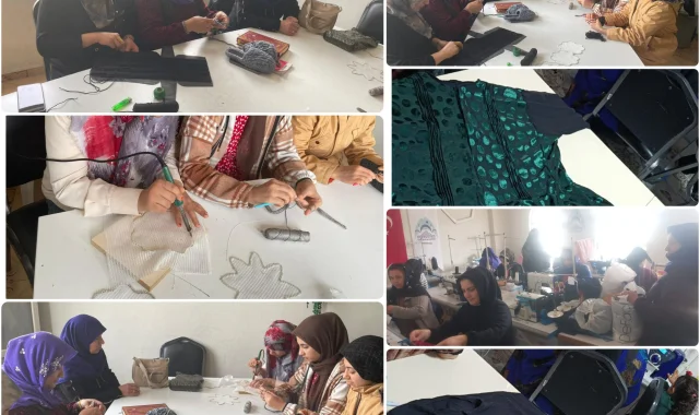 Eyyübiye'de Kadınlara Yönelik Mesleki Beceri Kursları Devam Ediyor