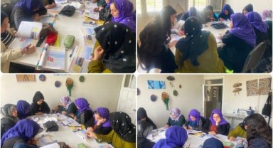 Eyyübiye'de Kadınlara Yönelik Okuma-Yazma Kursu Devam Ediyor