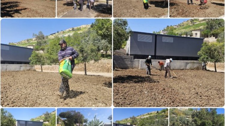 Eyyübiye'de Parklar Temizleniyor: Ekipler Çalışmalarını Sürdürüyor