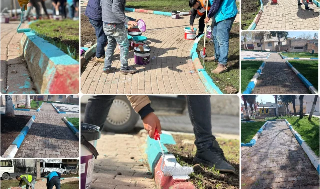 Eyyübiye'de Parklara Kapsamlı Bakım ve Onarım Çalışmaları