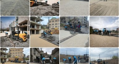 Eyyübiye'de Üstyapı Çalışmaları Aralıksız Sürüyor