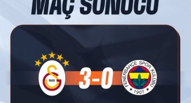 Galatasaray Fenerbahçe'yi 3-0 Mağlup Etti: Goller Osimhen, Yılmaz ve Torreira'dan