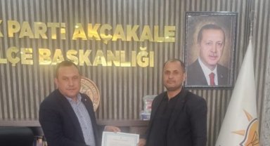 Gölbaşı Mahalle Muhtarı Hasan Boyatlı AK Parti'ye Katıldı