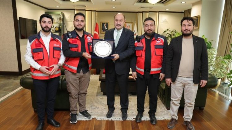 Gülpınar'dan Ulak Arama Kurtarma ve Edessa TV Heyetine Ziyaret