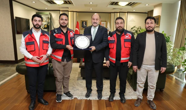 Gülpınar'dan Ulak Arama Kurtarma ve Edessa TV Heyetine Ziyaret