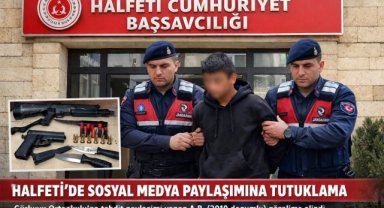 Halfeti'de Okul Hesabına Tehdit: 16 Yaşındaki Şüpheli Tutuklandı