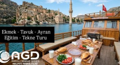 Halfeti'de Ortaokul Öğrencileri İçin Unutulmaz Tekne Turu