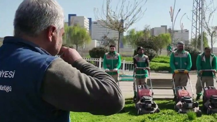 Haliliye'de Bahar Temizliği: Parklar ve Yeşil Alanlar Yeniden Düzenleniyor