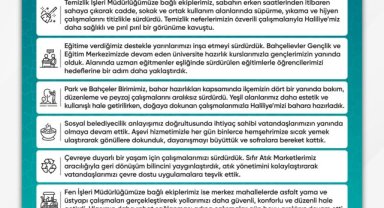Haliliye'de Güncel Gelişmeler: Belediye Ekiplerine Teşekkür