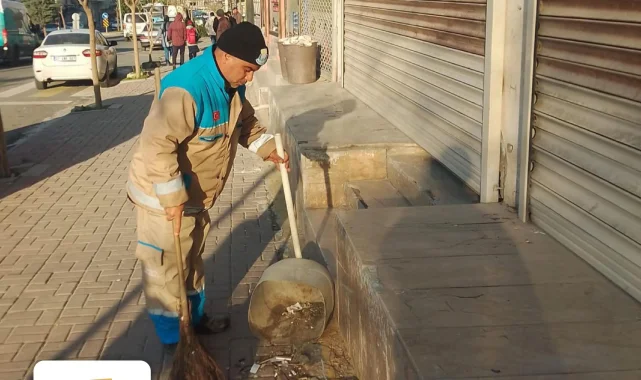 Haliliye'de Hijyen Mesaisi: Ekipler İlçeyi Temiz Tutuyor
