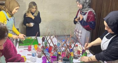 Haliliye'de Kültür ve Sanat Evi'nde Keman, Ebru ve Hüsn-i Hat Kursları Devam Ediyor