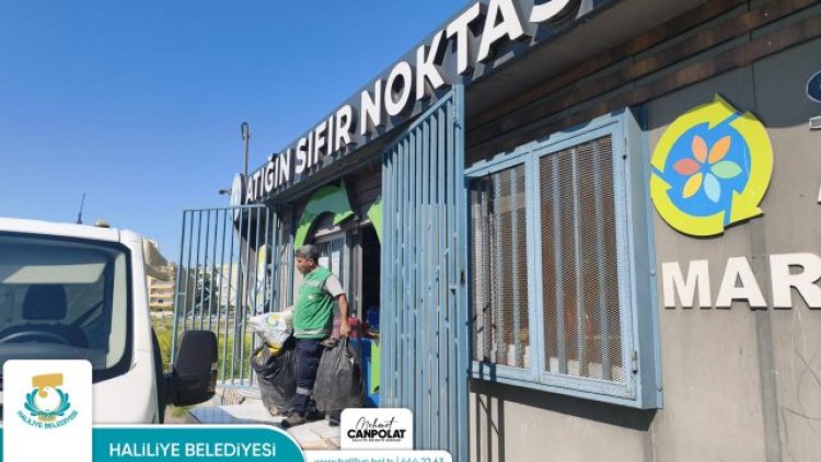 Haliliye'de Sıfır Atık Marketleri Çevre Bilincini Yayıyor