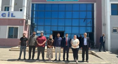 Harran Devlet Hastanesi'nde Yapım ve Geçici Hizmet Alanları Ziyaret Edildi